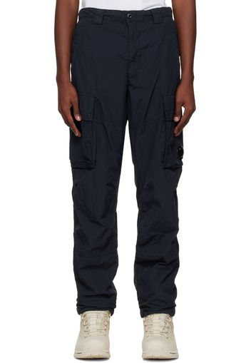 C.P. Company Navy Emerized Cargo Pants