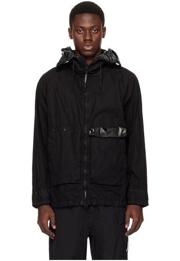 C.P. Company Black Goggle Jacket