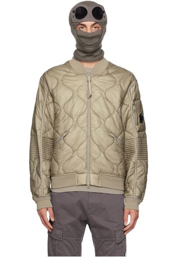 C.P. Company Khaki Liner Bomber Jacket