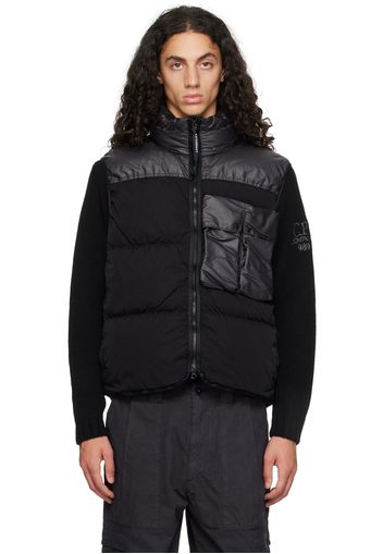 C.P. Company Black Eco-Chrome R Down Vest