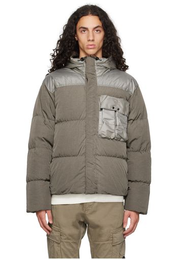 C.P. Company Gray Eco-Chrome R Down Jacket