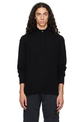 C.P. Company Black Lens Sweater