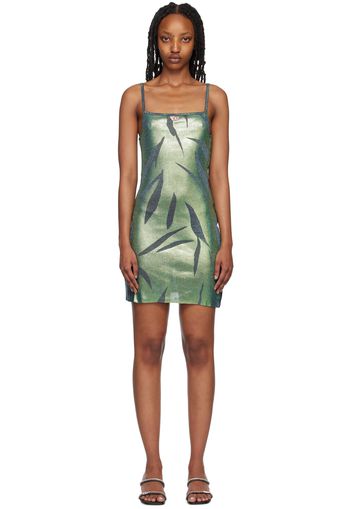 Diesel Green M-Areah Minidress