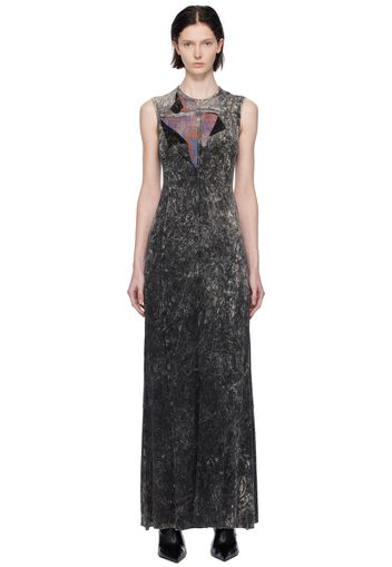 Diesel Black D-Treaty Maxi Dress