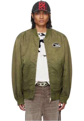 Diesel Green J-Kepes Bomber Jacket