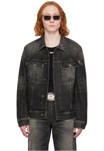 Diesel Black D-Barcy-S2 Denim Jacket