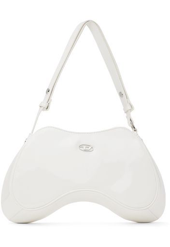 Diesel White Play Shoulder Bag