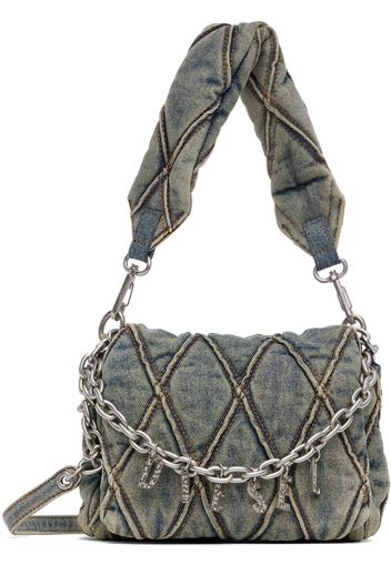 Diesel Blue Charm-D Shoulder M Bag