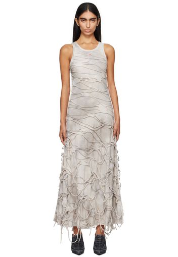 Diesel Gray D-Jaral Maxi Dress