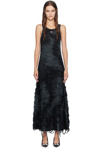 Diesel Black D-Jaral Maxi Dress