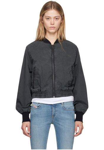 Diesel Black G-Rail-P1 Bomber Jacket