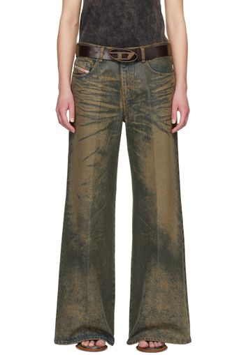 Diesel SSENSE Exclusive Brown Jeans