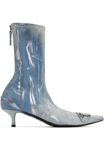 Diesel Blue D-Venus Kittie Bt Boots