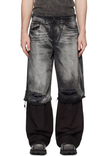 Diesel Black P-Hans Trousers