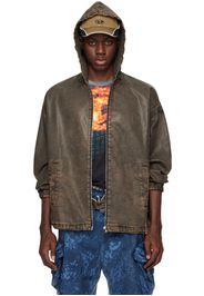 Diesel Brown D-Wynny-S Denim Jacket