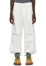 Dion Lee Off White Toggle Trousers