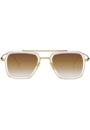 Dita Transparent & Gold Flight.006 Sunglasses