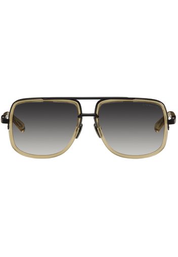 Dita Black & Gold Mach-One Sunglasses