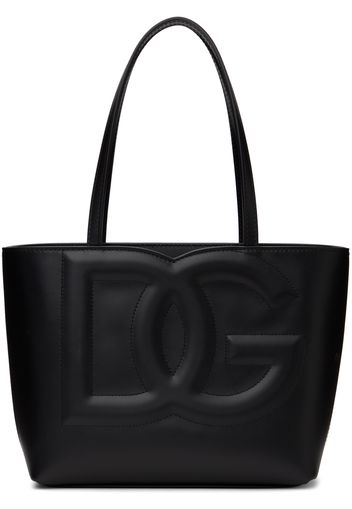 Dolce & Gabbana Black Small DG Logo Tote