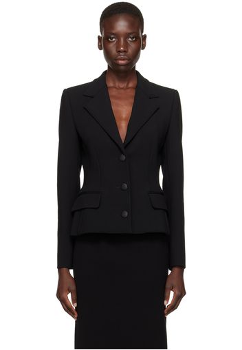 Dolce&Gabbana Black Single-Breasted Blazer