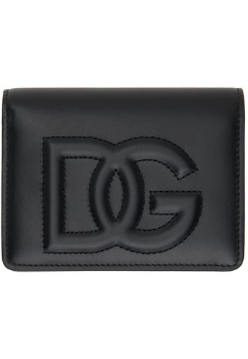 Dolce&Gabbana Black 'DG' Logo Wallet