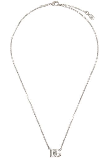 Dolce&Gabbana Silver Rolo Chain Necklace