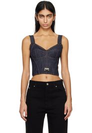 Dolce & Gabbana Indigo Cumber Evlox Denim Camisole