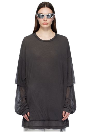 Doublet Black Layered Long Sleeve T-Shirt