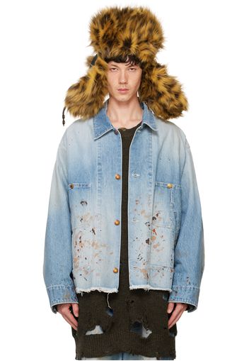 doublet Blue Cutoff Denim Jacket