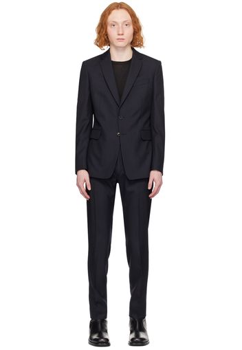 Dries Van Noten Navy Slim Fit Suit