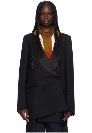 Dries Van Noten Black Tuxedo Blazer