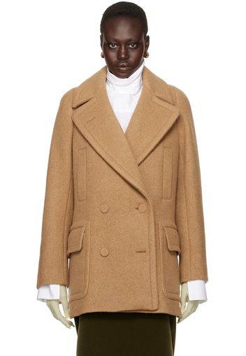 Dries Van Noten Tan Short Coat