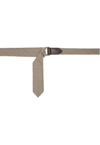 Dries Van Noten Beige Tie Belt