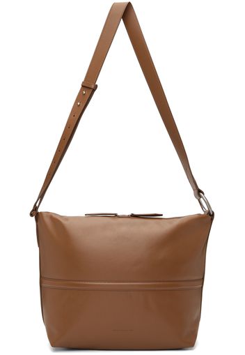 Dries Van Noten Tan Holdall Crossbody Bag