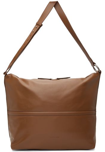 Dries Van Noten Brown Holdall Crossbody Bag