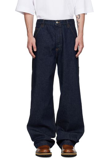 Dries Van Noten Indigo Loose-Fit Jeans