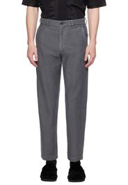 Dries Van Noten Gray Four-Pocket Denim Trousers