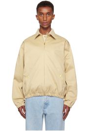 Drôle De Monsieur Beige 'Le Blouson Drôle' Bomber Jacket