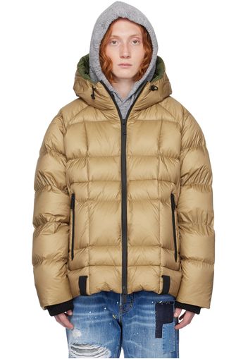 Dsquared2 Beige Kaban Down Jacket