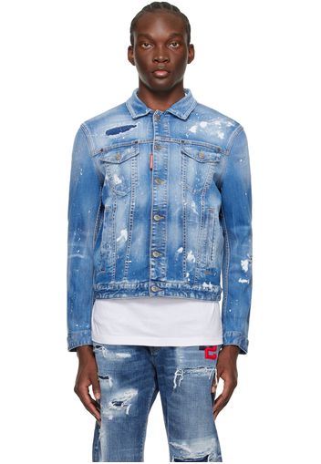 Dsquared2 Blue Dan Denim Jacket