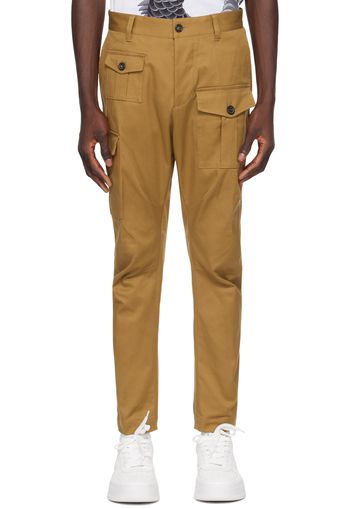 Dsquared2 Tan Sexy Cargo Pants