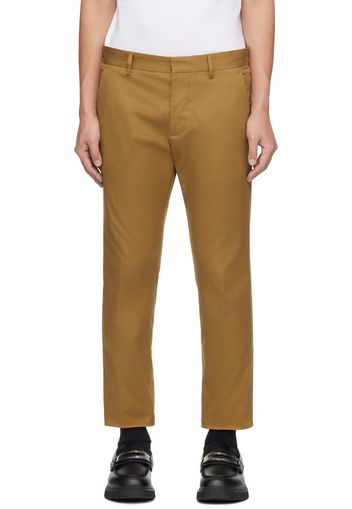 Dsquared2 Brown Cool Guy Trousers