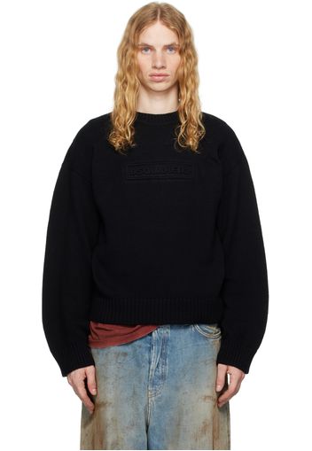 Dsquared2 Black Crewneck Sweater