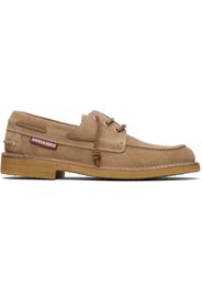 Dsquared2 Tan Neoclassic Boat Shoes