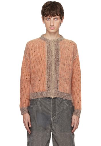 Eckhaus Latta Orange Garden Cardigan