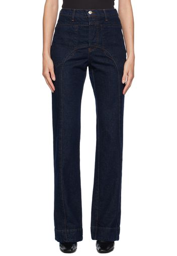 Edward Cuming Navy Slim Jeans