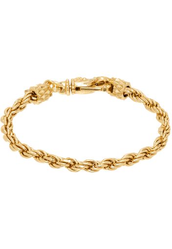 Emanuele Bicocchi Gold Rope Chain Bracelet