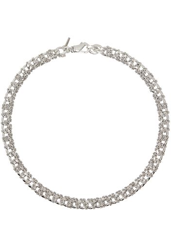 Emanuele Bicocchi Silver Entwined Chain Necklace