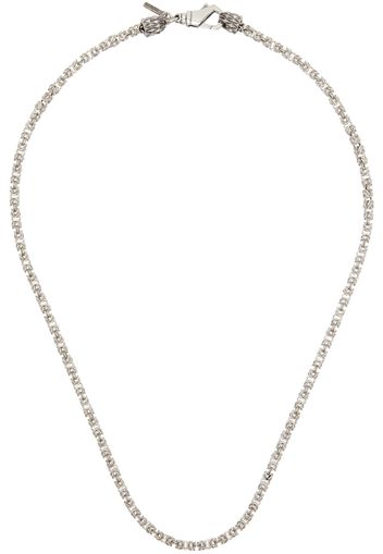 Emanuele Bicocchi Silver Byzantine Chain Necklace