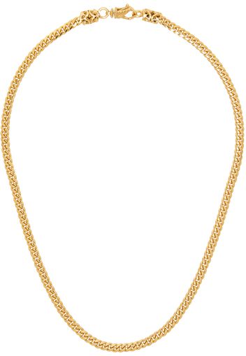 Emanuele Bicocchi Gold Essential Cuban Chain Necklace